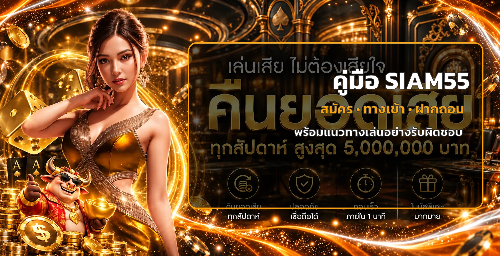 SIAM55 คู่มือสมัคร ทางเข้า ฝากถอน และใช้งาน